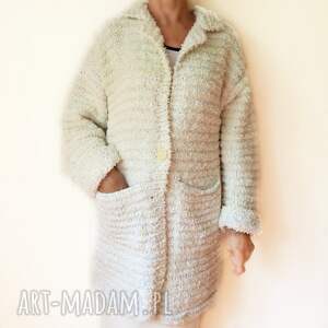 handmade swetry sweter kardigan handmade robiony na drutach