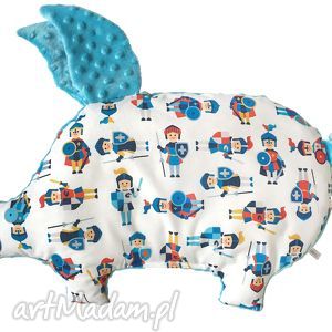 handmade pokoik dziecka poduszka świnka