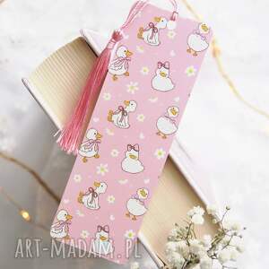 Prezent Papierowa zakładka do książki kaczuszki | z chwostem