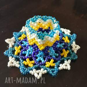 Prezent Świecznik z koralików TOHO