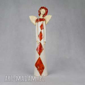 handmade ceramika anioł ceramiczny