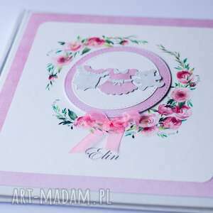 ręcznie zrobione scrapbooking albumy album na zdjęcia - chrzest, roczek