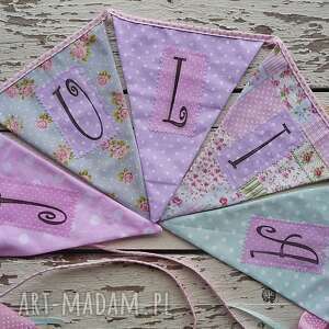 handmade pokoik dziecka baner "julia"