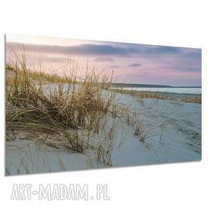 Obraz na płótnie plaża i wydmy 120x80 cm do salonu