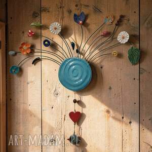 Dekoracja ścienna handmade, ceramika artystyczna, polskie rękodzieło