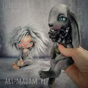 chochliki e - piet lalki artystyczne kolekcjonerskie, królik miękkie dekoracje