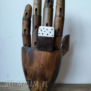 pierścionek ala domino, ceramika