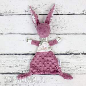 maskotki luluś królik niemowląt dino girl pierwsza przytulanka prezent