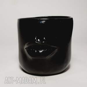 kubek z ustami ceramika artystyczna rzeźba użytkowa, oryginalny prezent