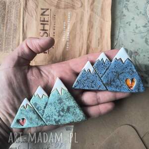 Magnesy górskie III, ceramika, magnes, góry