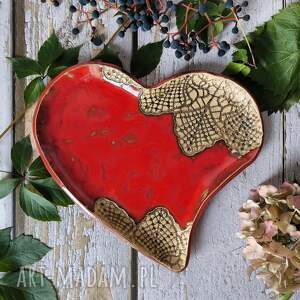 Prezent Ceramiczne serce XL, dla żony