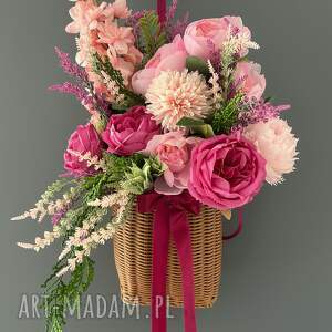 wianek, ozdoba na drzwi, drzwi dekoracja, kwiaty