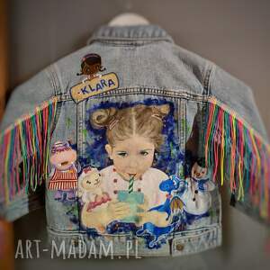 Prezent NA ZAMÓWIENIE personalizowana kurtka z portretem dla dziecka