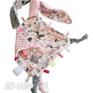 królik przytulanka spania niemowle metkowiec maskotki dla dziecka