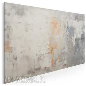 obraz na płótnie - abstrakcja beton loft stylowy ściana minimalizm 120x80 cm