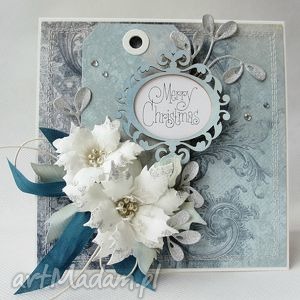 handmade scrapbooking kartki z odrobiną srebra