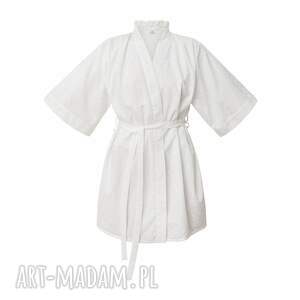monika dolik bluzka z haftem, szlafrok, tunika, kimono bawełna, blouse