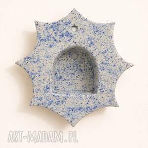 świecznik wiszący, ceramika