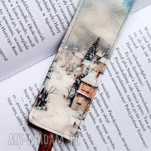 zakładka do książki zima 1