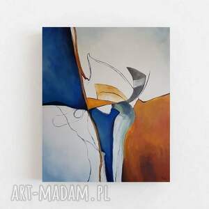 abstrakcja-obraz akrylowy formatu 50/60 cm, abstrakcja, akryl, nowoczesny