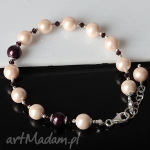 handmade perły bransoletka