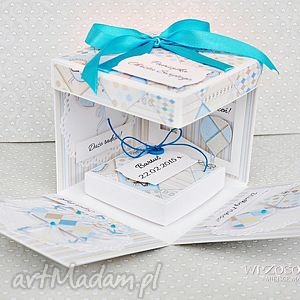 handmade scrapbooking kartki pamiątka chrztu personalizacja