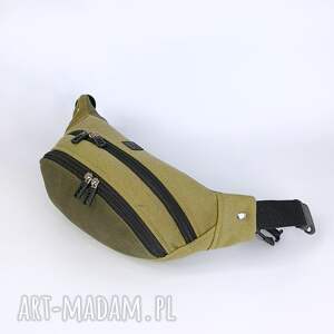 Zielona nerka sportowa damska handmade na co dzień