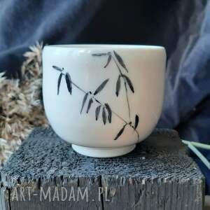 strzelecka slezak porcelanowa czarka - bambusy 85 ml herbaciarzy, prezent