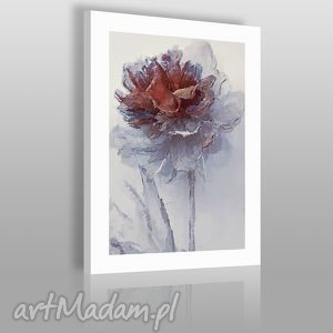 obraz na płótnie - kwiat brązowy - 50x70 cm - VAKU DSGN obrazy
