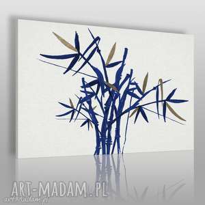 obraz na płótnie - bambus minimalistyczny - VAKU DSGN obrazy