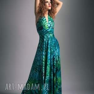 sukienki suknia maxi - tropical
