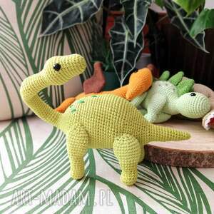 ręcznie robione zabawki dinozaur brachiozaur