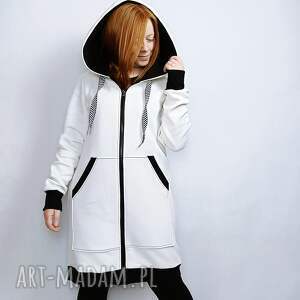 Bluza damska długa KOKOS OTULACZ z meszkiem