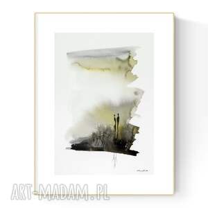 plakaty grafika A4 malowana ręcznie, abstrakcja, styl skandynawski, 3127406