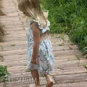 sukienka summer beauty, dress for little girls, lato2020