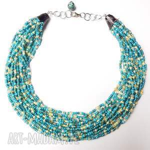 Koralikowy Kalait, naszyjnik duży korale