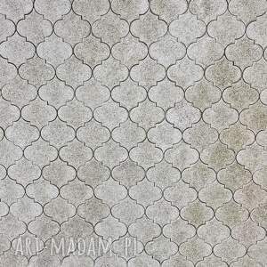 beżowe kafle marokańskie kafelki arabeska, terakota marokańska