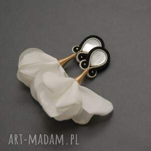 klipsy sutasz z kwiatkami - SiSu