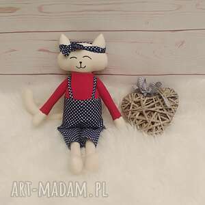 kociak tilda przytulanka, prezent, święta, bezpieczne