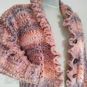 rozpinany,krótki sweter kardigan,lekki ażur sweterek