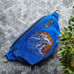 nerka astro astronauta na księżycu haftowana - Męskie