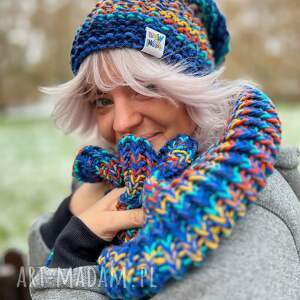 Czapka MERINO 50% “Górski potok” NEVERLAND