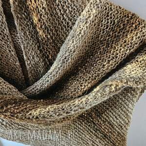 Letnia, lniana na prezent, dzień matki, chusta