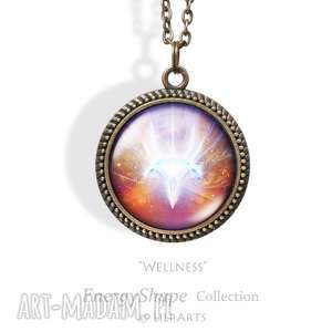medalion, talizman - zdrowie wellness antyczny brąz, naszyjnik ezoteryczny