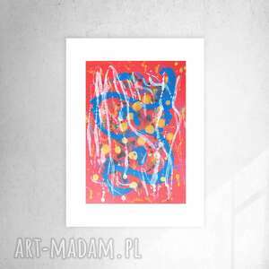 oryginalna grafika, ładna abstrakcja do salonu, nowoczesny obrazek loftu