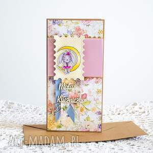 kartka dla dziewczynki - mała księżniczka roczek