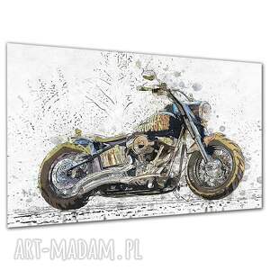 Obraz na płótnie motocykl Harley-Davidson 120x80 cm