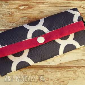 portfelik, portmonetka koniczyna marokańska, koraliki prezent, motyw