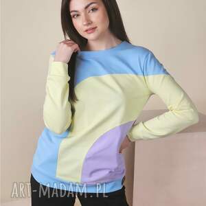 handmade bluzy bluza z łączonych materiałów | bryza