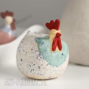kura wielkanocna ceramika, kurka ceramiczna, dekoracja domu